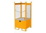 Bauer Südlohn Fass-Stapelpalette FSP-1 D, lackiert, Gelborange (4442-06-0000-2000)
