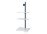 Rau Computer-Ständer stationär BxTxH 650x650x1750mm (07-6018S.11)