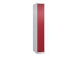 C+P Spind Classic PLUS, 1 Abteil, 1850x300x500mm, 7035/3003 Verschluss Zylinderschloss ; C + P Möbelsysteme (080000-10|S10027)