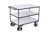 VARIOfit Schwerer ESD Tischwagen mit 3 Ladeflächen 850 x 500 mm ; Cordes (sw-500.662)