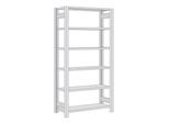 Regalwerk BERT Ordnerregal Grundfeld HxBxT 2000x1285x600mm 6 Fachböden & 5 Ebenen (B3-35112-60)