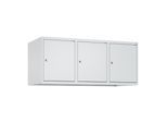 C+P Aufsatzschrank, 7035/7035 500x1200x500mm Verschluss Zylinderschloss 3 Abteile ; C + P Möbelsysteme (080090-32|S10024)