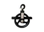 Seilrad 190 mm, 200 kg für Seile von 18 - 22 mm ; E/D/E (45130)