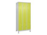 C+P Z-Spind, Classic PLUS, Füße, 6 Fächer, 1950x900x500mm, 7035/0024 Verschluss Zylinderschloss ; C + P Möbelsysteme (080013-306|S10025)