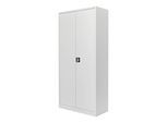 STIER Universalschrank mit 4 Fachböden, 1950 x 920 x 420 mm, lichtgrau, verschweißt (904752)