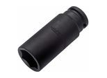 HAZET Kraft-Steckschlüssel-Einsatz (6-Kant) 900SLG-24 s: 24 mm Vierkant hohl 12,5 mm (1/2"))