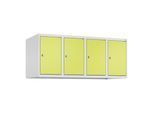 C+P Aufsatzschrank, 7035/0024 500x1200x500mm Verschluss Zylinderschloss 4 Abteile ; C + P Möbelsysteme (080090-40|S10025)