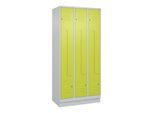 C+P Z-Spind, Classic PLUS, Sockel, 6 Fächer, 1950x900x500mm, 7035/0024 Verschluss Zylinderschloss ; C + P Möbelsysteme (080023-306|S10025)