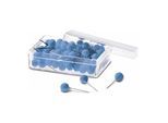 Magnetoplan Pin Nadeln Dose a. 100 Stück, blau (111165003)