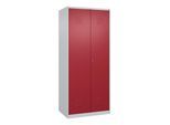 C+P PSA Doppel-Spind Classic PLUS, 2 Abteile, 1850x800x500mm, 7035/3003 Verschluss Zylinderschloss ; C + P Möbelsysteme (080002-22P|S10028)