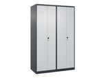 C+P PSA Doppel-Spind Classic PLUS, 4 Abteile, 1850x1200x500mm, 7016/7035 Verschluss Sicherheits-Drehriegel ; C + P Möbelsysteme (080002-40P|S10005)