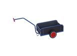VARIOfit Handwagen mit Bordwand Vollgummibereifung 765 x 435 mm ; Cordes (zu-1284)
