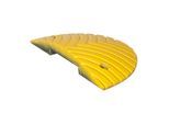Moravia Fahrbahnschwelle TOPSTOP-20-RE gelb Abschlusselement mit Nut 400 x 200 x 50 mm(L x B x H) (281.15.466)