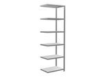 Schulte Anbauregal Steckregal MULTIplus250 2500 x 750 x 500 mm 6 Fachböden Kreuzstrebe verzinkt ; Schulte Lagertechnik (12956-75)