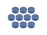 Magnetoplan Ergo-Magnete, large, dunkelblau, Pack a 10 Stück ; Soennecken (1665014)