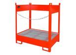 Bauer Südlohn Fass-Stapelpalette FSP-2, lackiert, Feuerrot (4442-04-0000-3000)