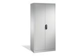 C+P Aktenschrank Acurado mit Drehtüren, 5 Ordnerhöhen, H1950xB930xT400mm Weißaluminium ; C + P Möbelsysteme (9260-000|S11634)