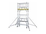 ZARGES Multitower S-PLUS 1T - Fahrgerüst Ausleger Arbeitshöhe 12.35 m 10.35 m + Plattform 0.60 m x 1.80 m (52315)