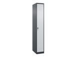 C+P Spind Classic PLUS, 1 Abteil, 1850x300x500mm, 7016/7035 Verschluss Sicherheits-Drehriegel ; C + P Möbelsysteme (080000-10|S10011)