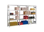 Regalwerk BERT Lagerregal Anbaufeld HxBxT 2000x1005x300mm 5 Fachböden Fachlast 350kg (B3-59111-30)