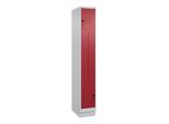 C+P Z-Spind, Classic PLUS, Sockel, 2 Fächer, 1950x300x500mm, 7035/3003 Verschluss Sicherheits-Drehriegel ; C + P Möbelsysteme (080023-102|S10001)