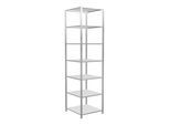 Schulte Grundregal Steckregal MULTIplus150 3000 x 750 x 800 mm 7 Fachböden Kreuzstrebe RAL 7035 lichtgrau ; Schulte Lagertechnik (32682-75)