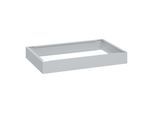 C+P auf 100mm hohem Sockel 100x800x500mm Sockelfarbe RAL 7035 Lichtgrau Material Unterbau Stahl ; C + P Möbelsysteme (08000-7000805|S10000)