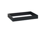 C+P auf 100mm hohem Sockel 100x800x500mm Sockelfarbe RAL 7021 Schwarzgrau Material Unterbau Stahl ; C + P Möbelsysteme (08000-7000805|S10001)