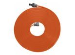 GARDENA Schlauch-Regner, orange, komplett mit Armaturen, Länge 15 m (00996-20)