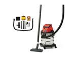 Einhell TC-VC 18/20 Li S Solo Akku-Nass-Trockensauger - mit Edelstahlbehälter und Blasanschluss, 2347130)