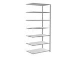 Schulte Anbauregal Steckregal MULTIplus150 3000 x 1300 x 800 mm 7 Fachböden Kreuzstrebe verzinkt ; Schulte Lagertechnik (12787-130)