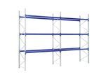 Bito Paletten-Komplettregal-Set P1 mit 3 Ebenen H4500xT1100xL19900 mm 600 kg, unmontiert enzianblau (42193)