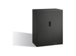 C+P Akten-Sideboard Omnispace mit Rollladen, 2 Ordnerhöhen, H1030xB800xT420mm Schwarzgrau ; C + P Möbelsysteme (3241-00|S00002)