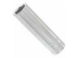 VIGOR Innenvierkant Antrieb 12,5 = 1/2 Zoll Steckschlüssel-Einsatz, lang Außensechskant-Profil V2586N ∙ Vierkant hohl 12,5 mm (1/2 Zoll) ∙ Außen-Sechs)