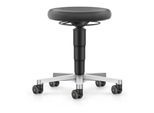 bimos ESD Hocker mit Rollen, Supertec schwarz, Sitzhöhe 450-650 mm (9463E-CP01)