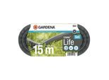 Gardena Textilschlauch Liano™ Life 1/2", 15 m Set (18445-20)