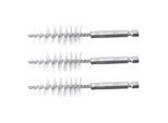 BGS Nylonbürste 19 mm Antrieb Außensechskant 6,3 mm (1/4 Zoll) 3 teilig ; BGS technic (3078-19-N)