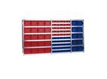 Regalwerk BERT Eurokastenregal Anbaufeld HxBxT 2075x875x600mm 11 Fachböden (B3-62109-60)
