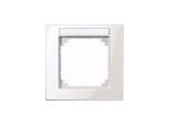 Merten M-PLAN-Rahmen 1f. pws/gl beschriftbar 514119)