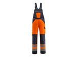 Mascot Latzhose Gosford hi-vis orange/schwarzblau Größe 52 (15969-948-14010-52)