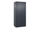 C+P PSA Doppel-Spind Classic PLUS, 2 Abteile, 1850x800x500mm, 7016/7016 Verschluss Zylinderschloss ; C + P Möbelsysteme (080002-22P|S10018)