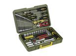 Proxxon 23650 Industrial Werkzeugkoffer aus ABS-Kunststoff mit Werkzeugsortiment (47-tlg.), 23650)
