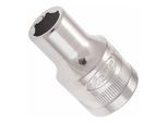VIGOR Innenvierkant Antrieb 12,5 = 1/2 Zoll Steckschlüssel-Einsatz Außensechskant-Profil V2465N ∙ Vierkant hohl 12,5 mm (1/2 Zoll) ∙ Außen-Sechskant P)