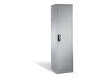 C+P Aktenschrank Acurado mit Drehtür, 5 Ordnerhöhen, H1950xB500xT500mm Weißaluminium ; C + P Möbelsysteme (9235-000|S10200)