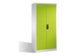 C+P Aktenschrank Acurado mit Drehtüren, 5 Ordnerhöhen, H1950xB930xT500mm Front Viridingrün Korpus Lichtgrau ; C + P Möbelsysteme (9280-000|S10953)