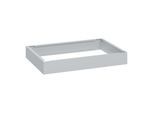 C+P auf 100mm hohem Sockel 100x750x500mm Sockelfarbe RAL 7035 Lichtgrau Material Unterbau Stahl ; C + P Möbelsysteme (08000-7007505|S10000)