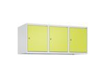C+P Aufsatzschrank, 7035/0024 500x1200x500mm Verschluss Zylinderschloss 3 Abteile ; C + P Möbelsysteme (080090-32|S10025)