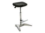 STIER XL Stehhilfe mit Fußstütze Sitzhöhe 700-880mm Belastbarkeit 150 kg softer PU-Sitz (904895)