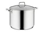 Kela Gemüsetopf , Silberfarben , Metall , 12,2 l , 21.5 cm , Kochgeschirr, Töpfe, Kochtöpfe