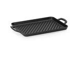 Kela Grillplatte , Schwarz , Metall , 25x2x35 cm , Grills, Grillzubehör
